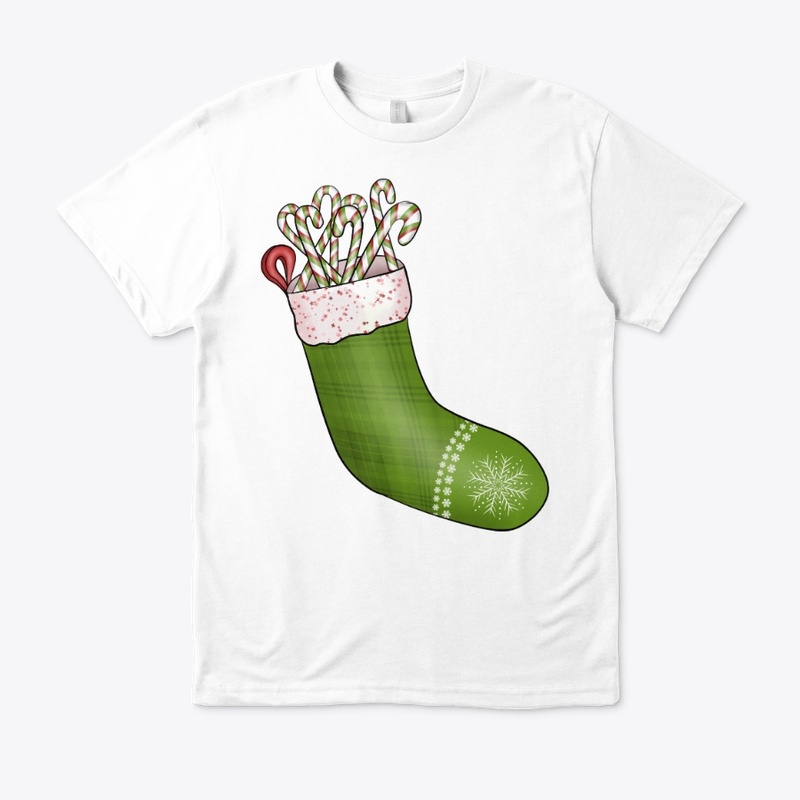 Candy Green Stocking