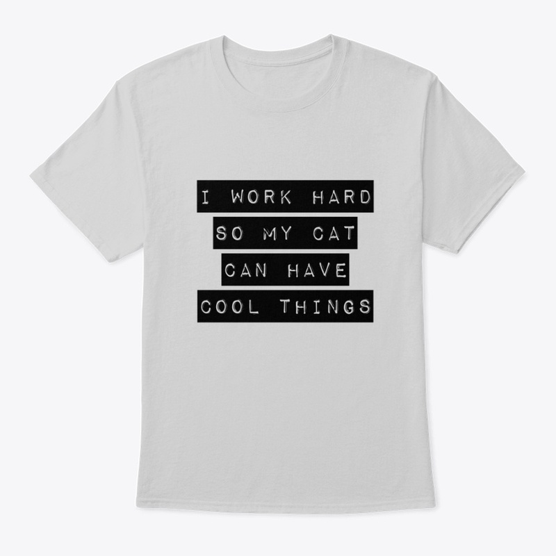 Work Hard Cat Shirt