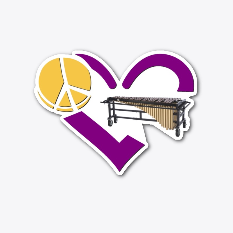 Peace - Love - Marimba