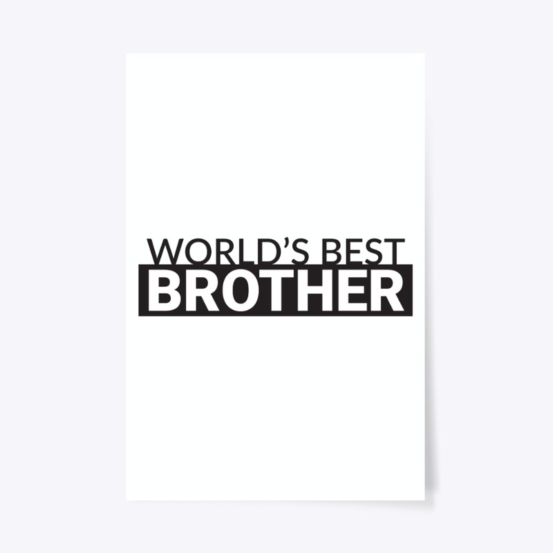 World's Best Brother home decor