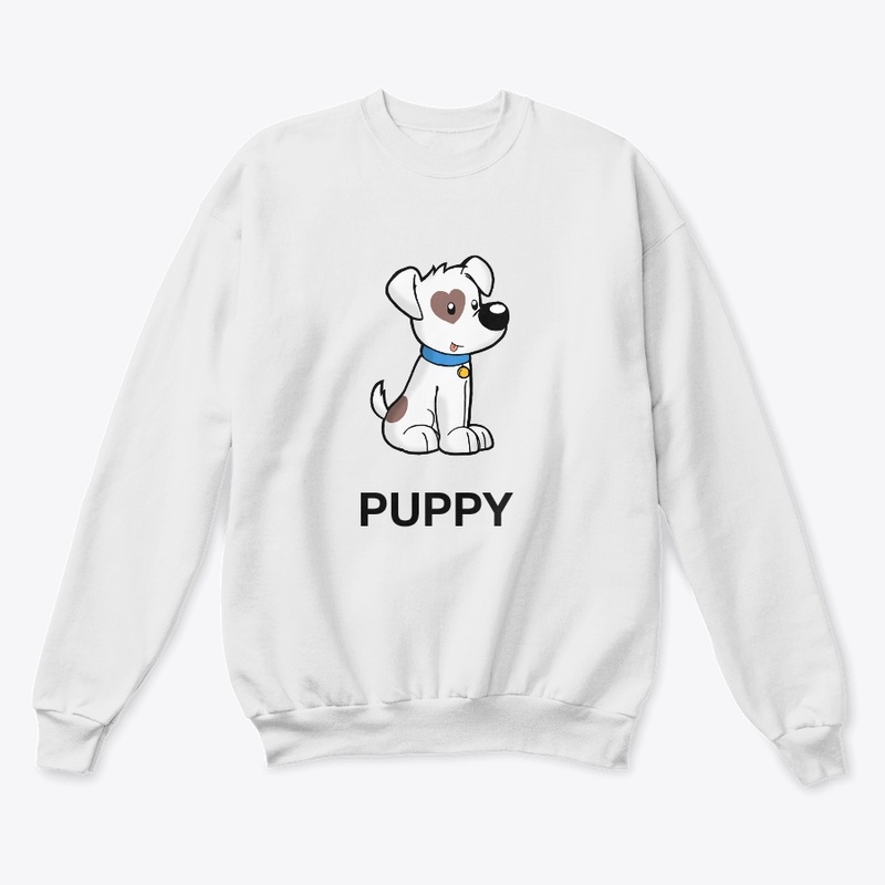 adorable cartoon puppy