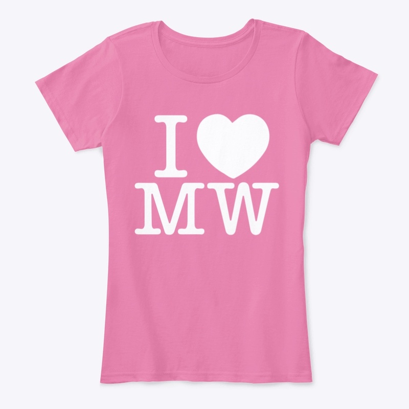 I❤️MW Womens Tees Wht