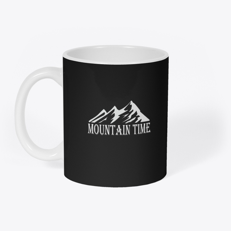 Mountain time t shirt design