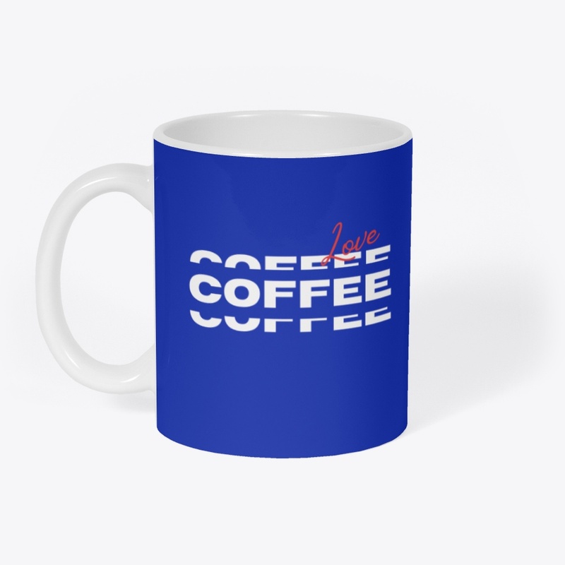 Coffee Love White Print