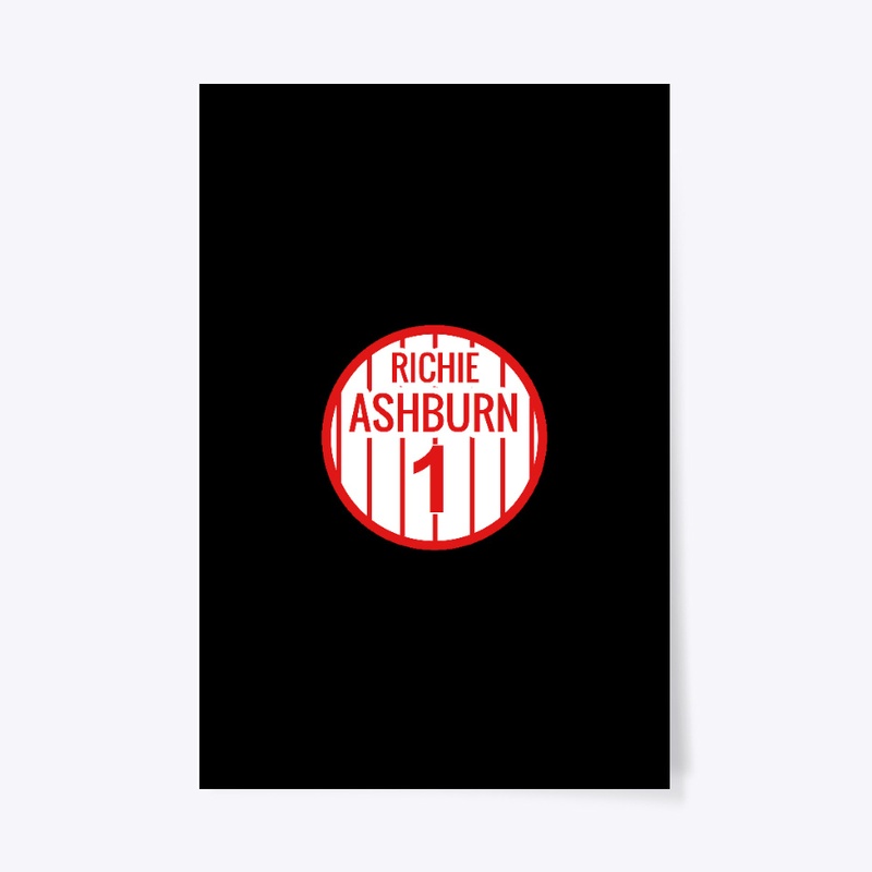 Richie Ashburn Retired Number Circle