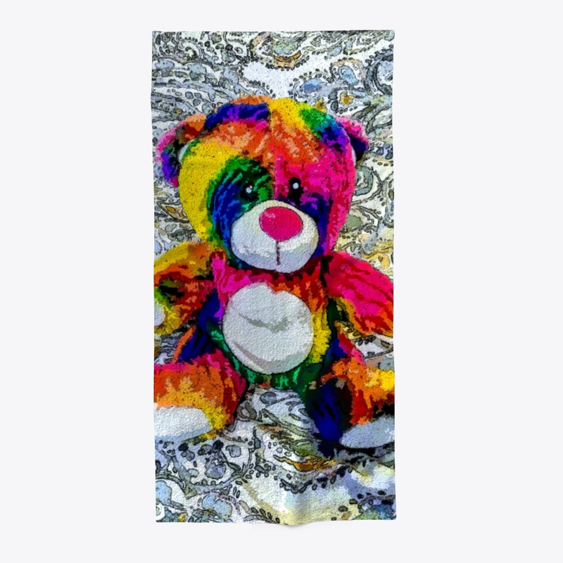 Tye Dye Teddy Bear