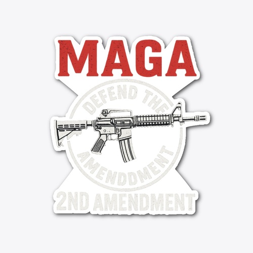 MAGA 2A Freedom — Die Cut Sticker