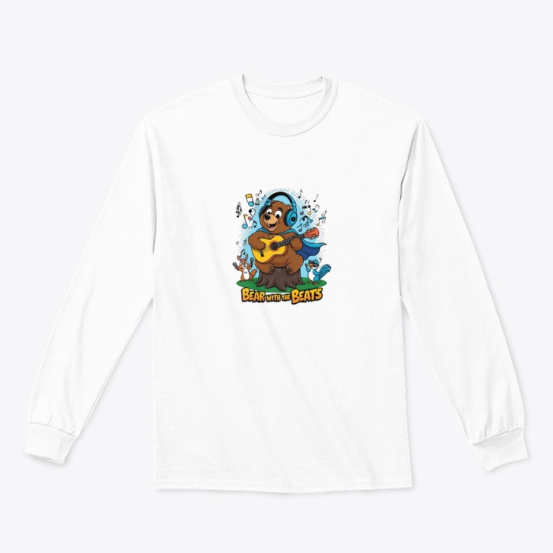 Funny Bear Playing Guitar 