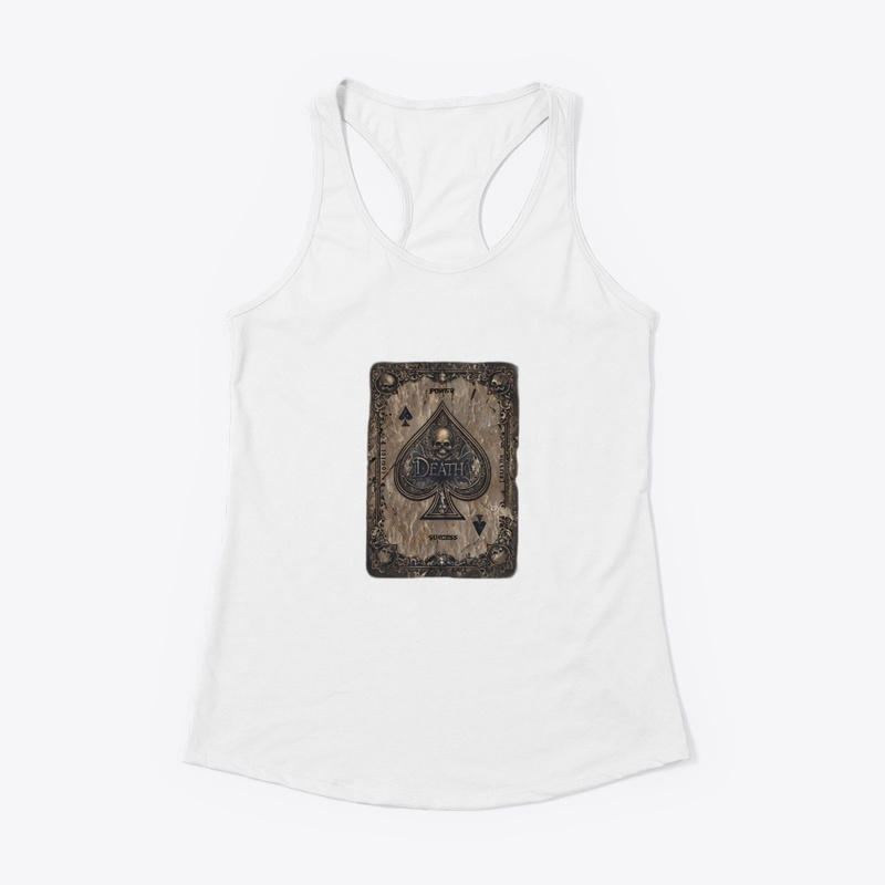 Death Card 2025 - Women's Racerback Tank - Women's Racerback Tank - Women's Racerback Tank - Women's Racerback Tank