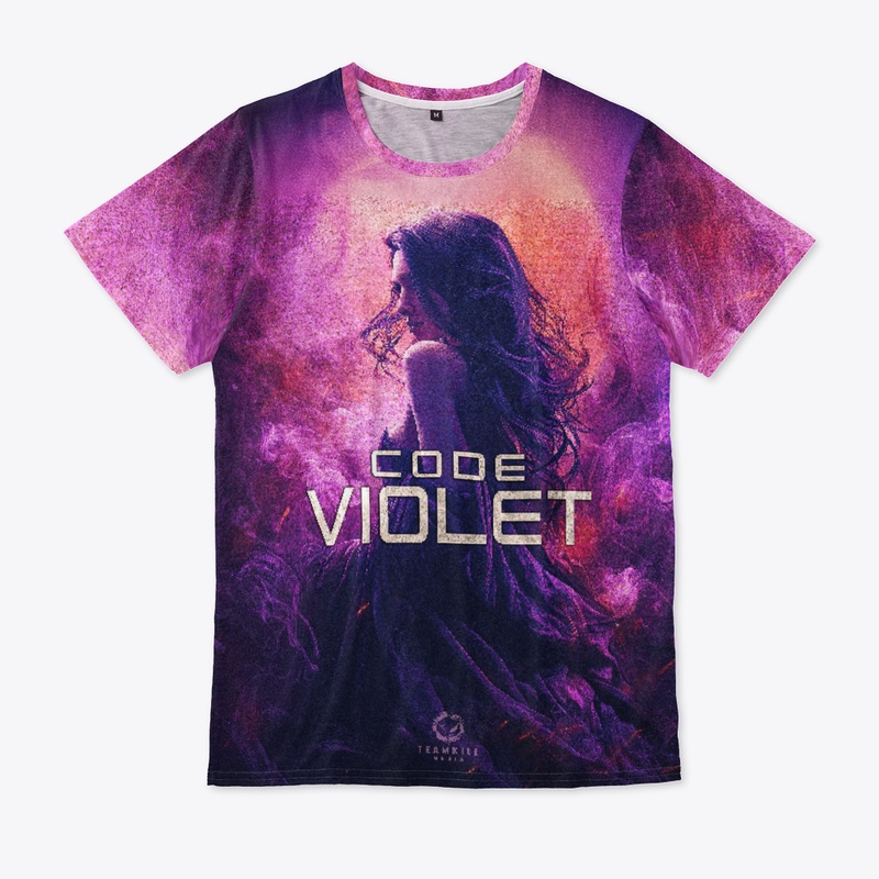 Code Violet PinkFire All-Over T-Shirt
