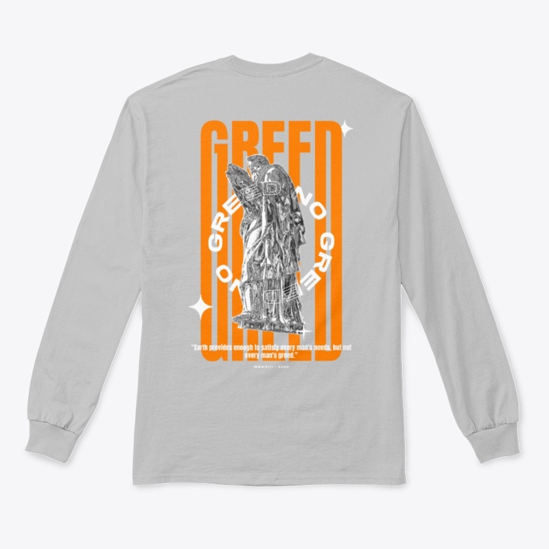 No Greed Orange