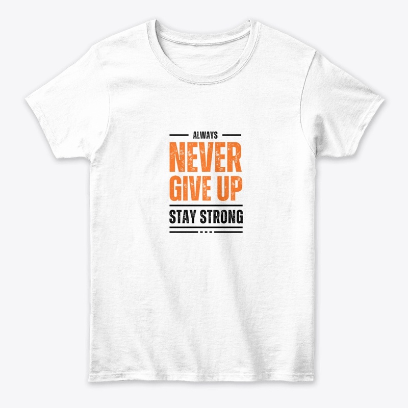Never Give up Motivational upper