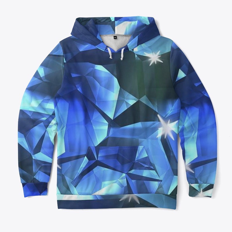 Blue Crystal Pattern 