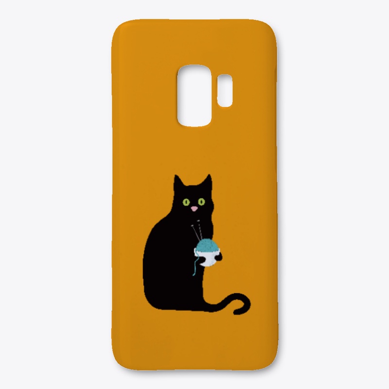 Knitting Ramen Kitty