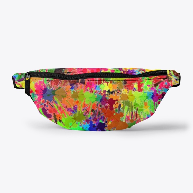 Colourful Paint Splatter