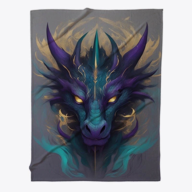 Powerful Mythical Dragon Head