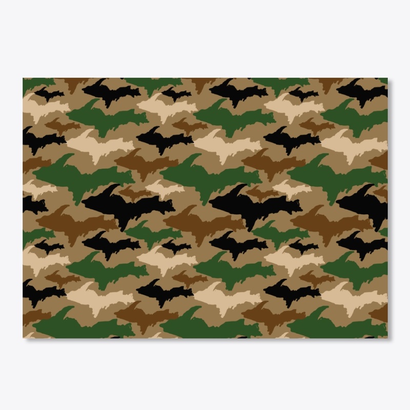 Upper Peninsula Yooper Camouflage