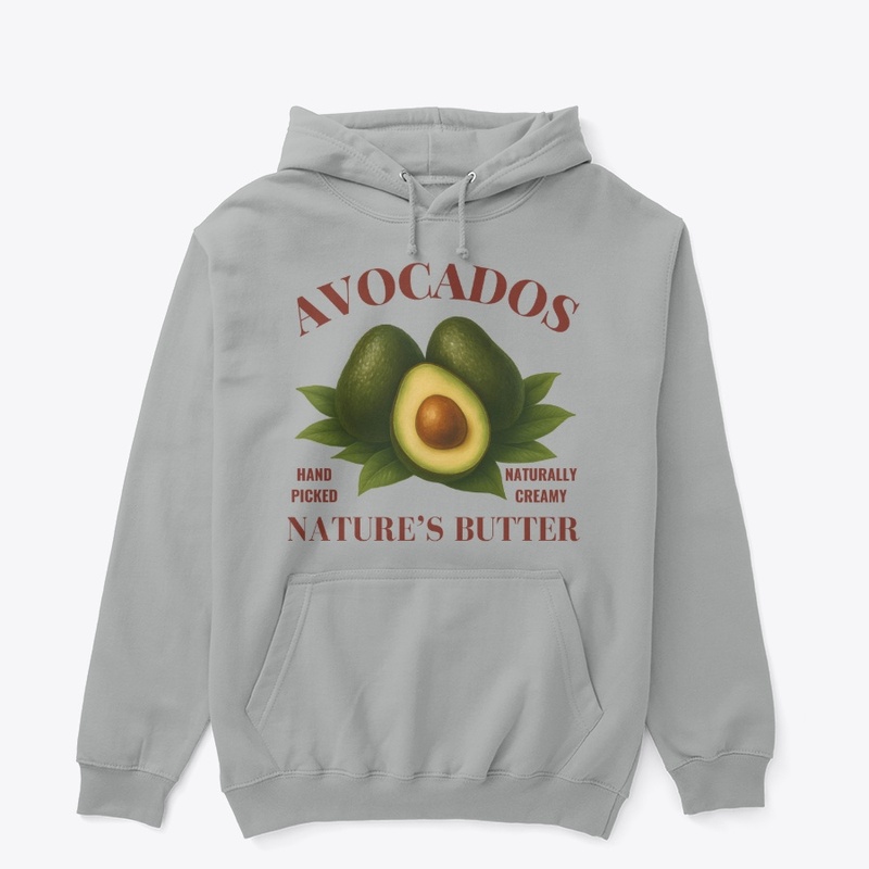 Nature’s Butter | Retro Avocado Art
