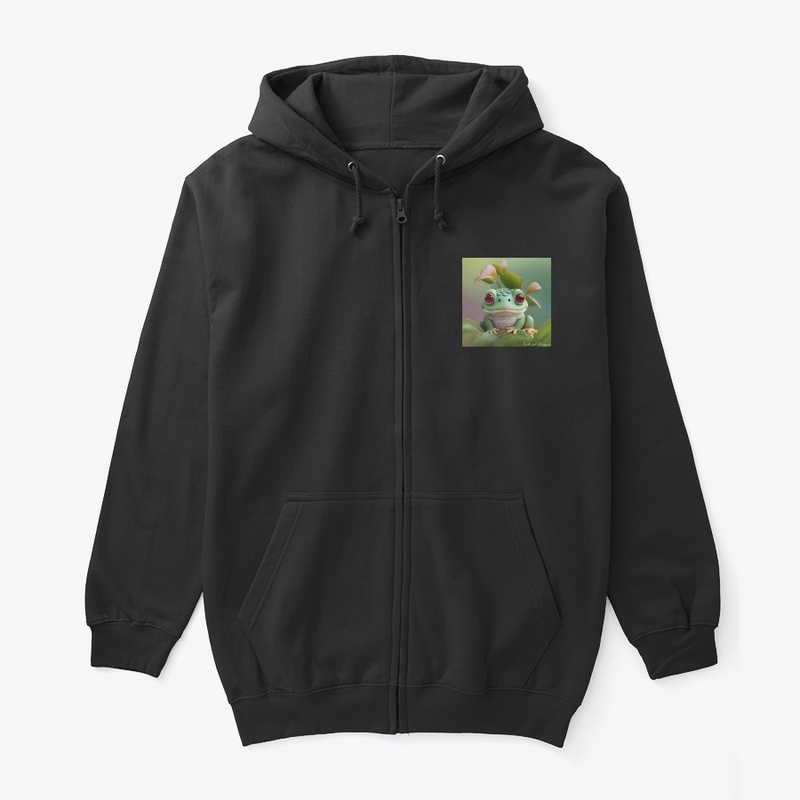 frog prints on asseccrioes&t-shirts 