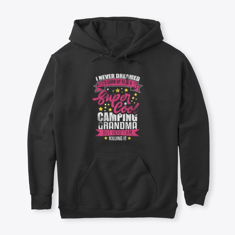 Super Cool Camping Grandma T Shirt