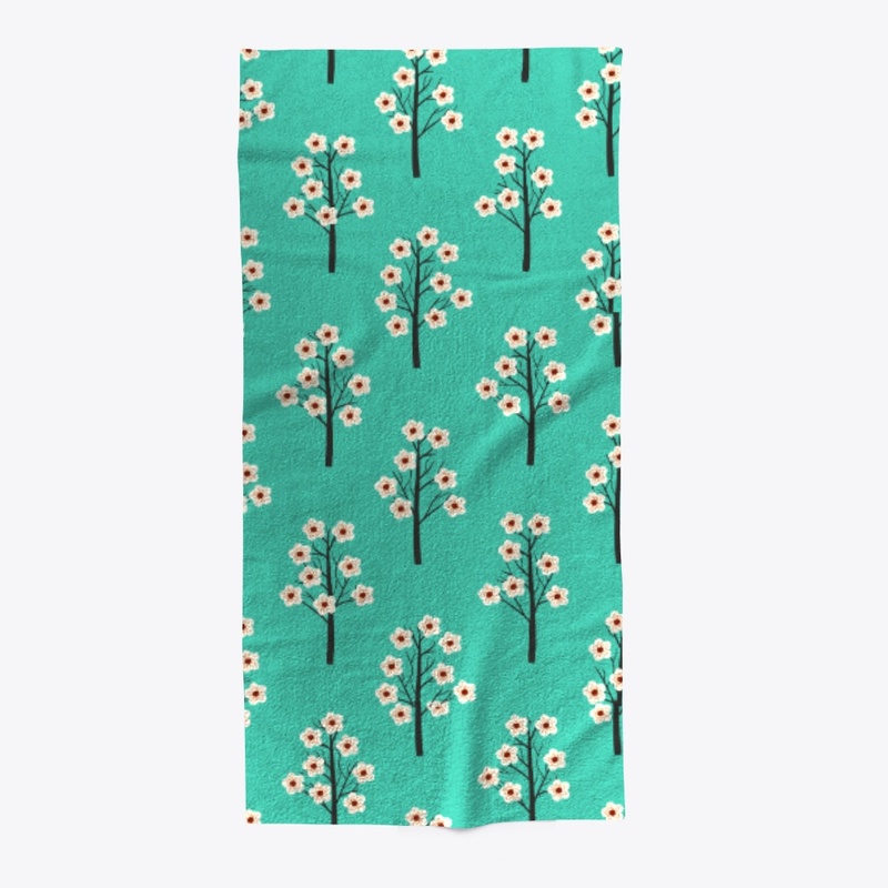 Spring Forest Flower Walk Pattern