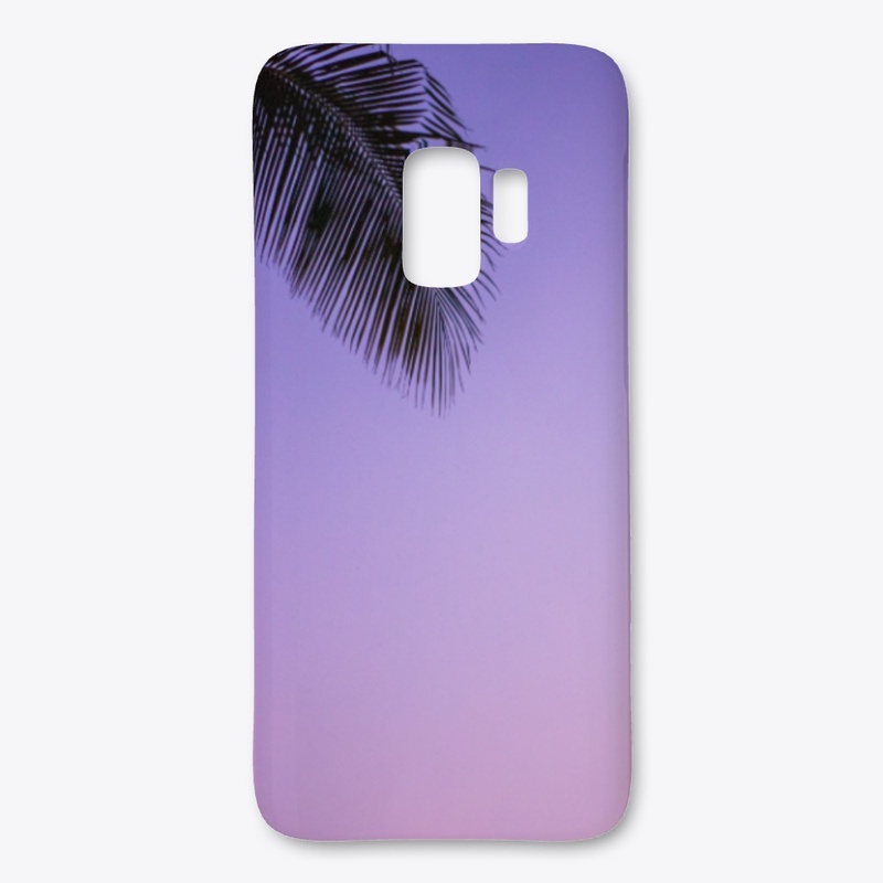 Purple Palm Trees