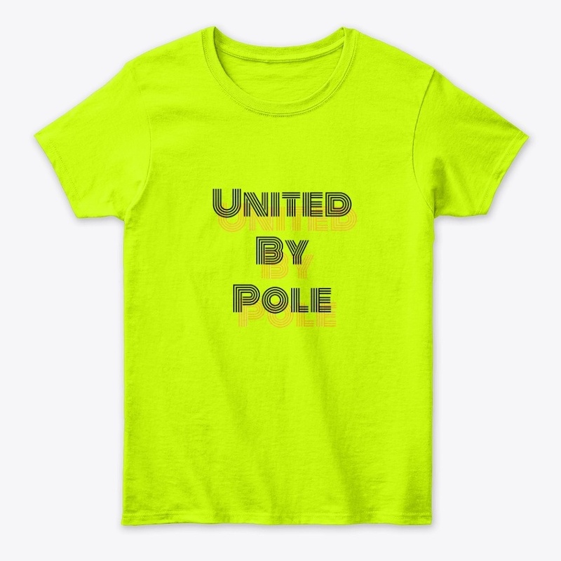 United By Pole Shadow Text