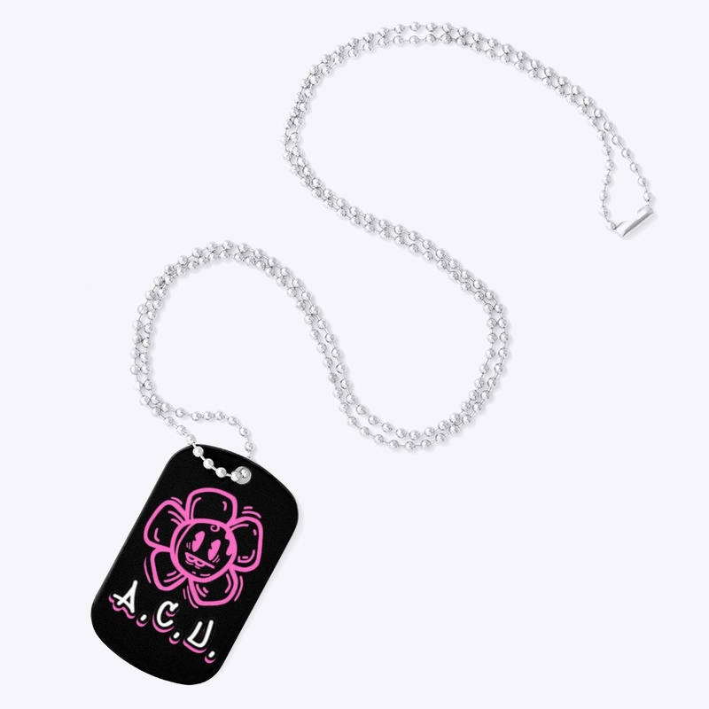 A.C.U. dog tag.