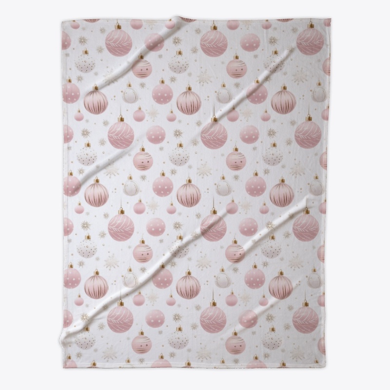 Pink & White Christmas Chic Style