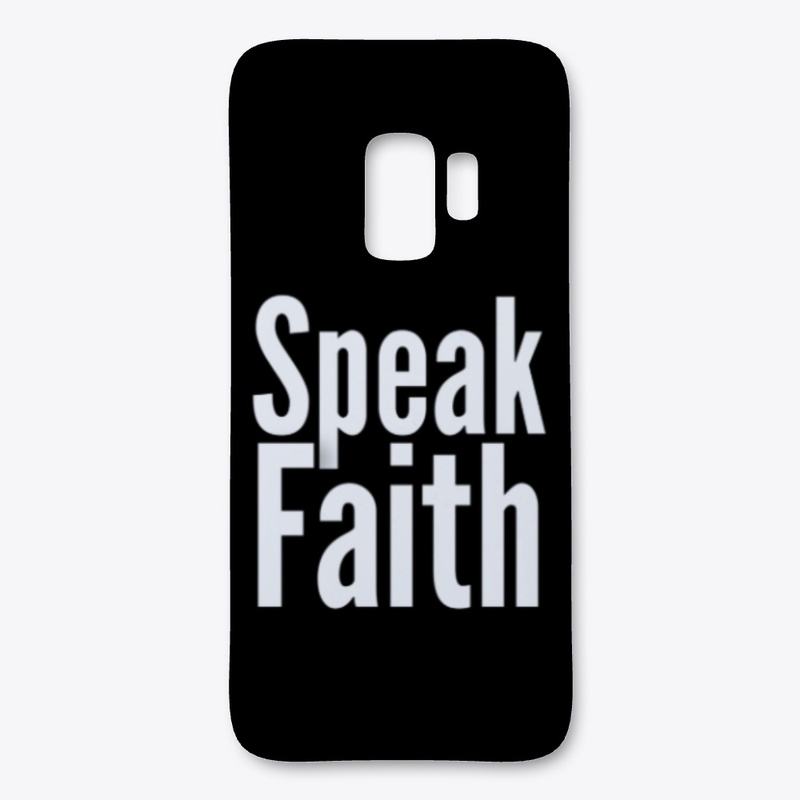 Speak Faith Inspirational Lifequote 