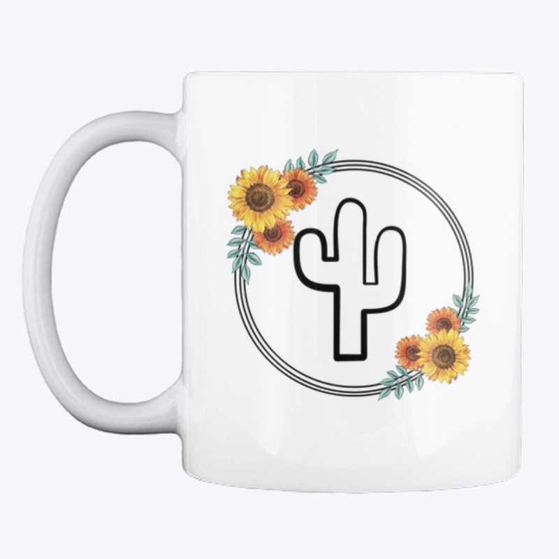 Cute Cactus Sunflowers .