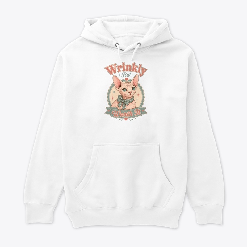 Wrinkly But Worth It Sphynx Cat