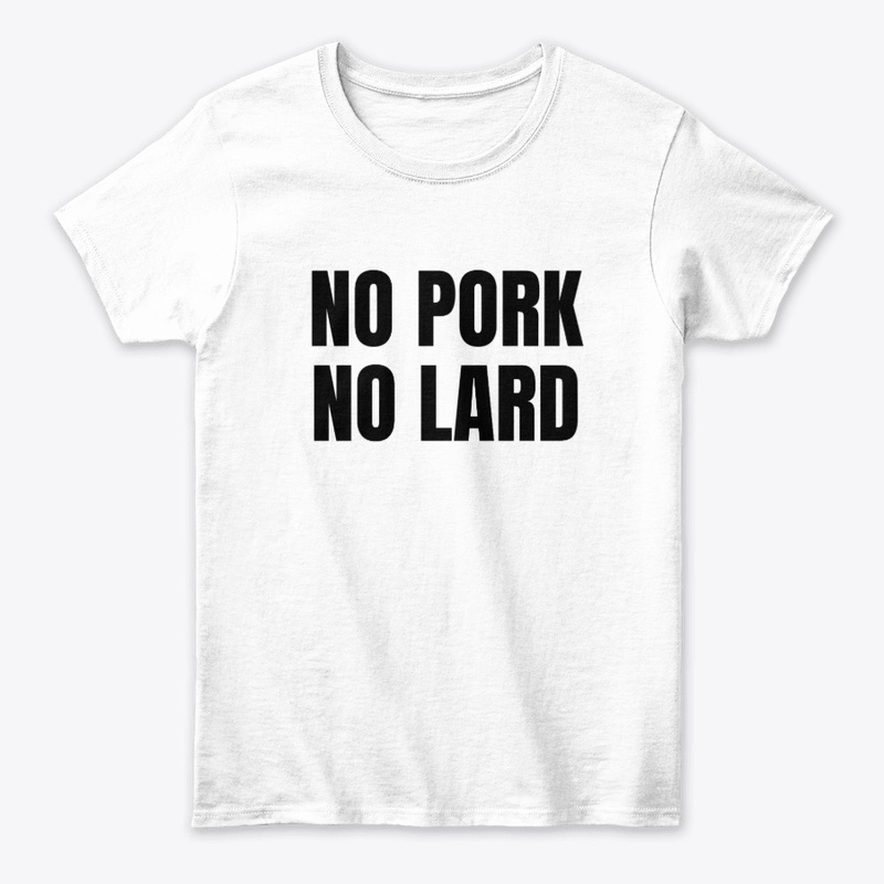 No Pork No Lard