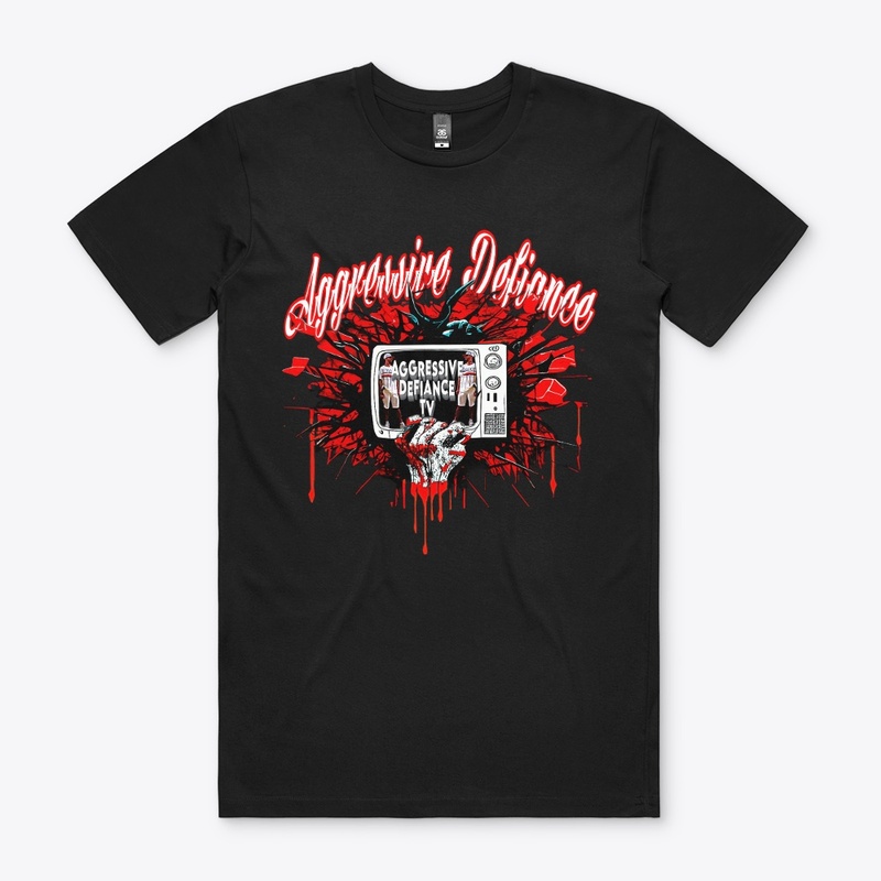 Aggressive Defiance TV Bloody Hand
