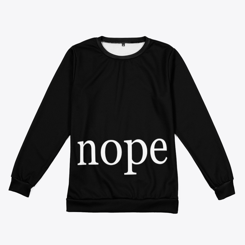 Nope Written in White