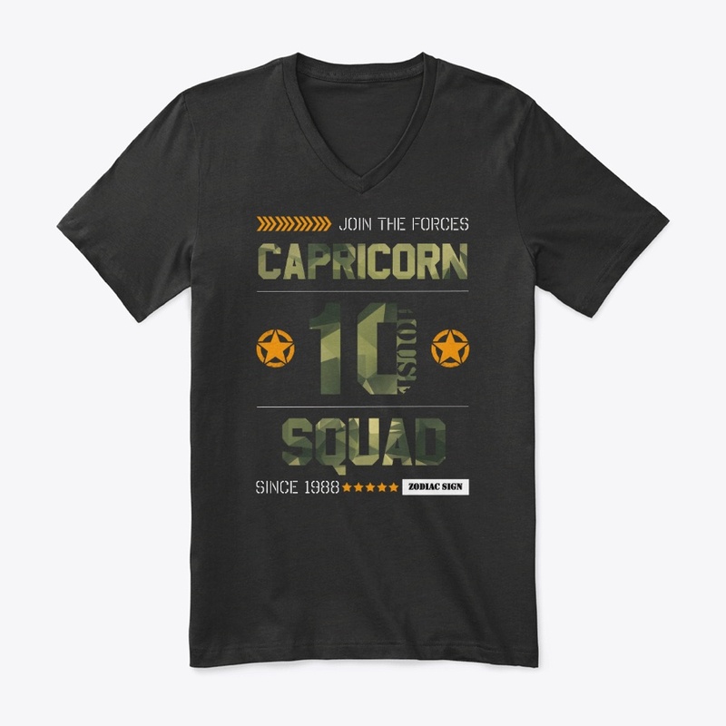 Zodiac Majesty Capricorn Squad Camo
