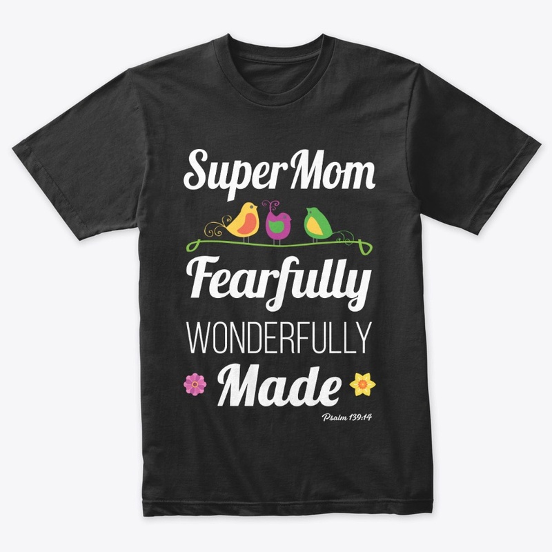 Mother's Day Christian Tee SuperMom