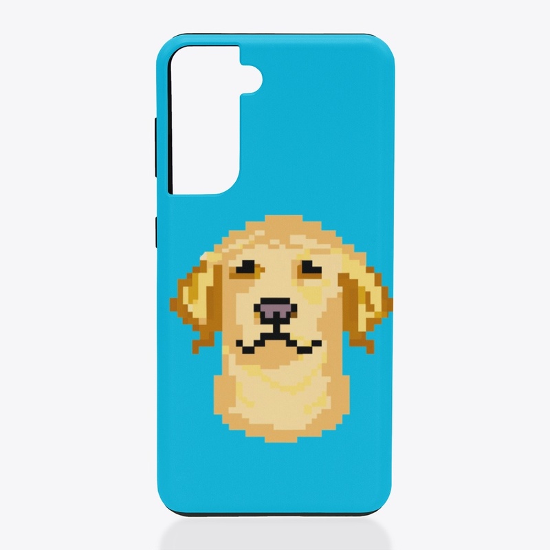 Golden Retriever Pixel Art