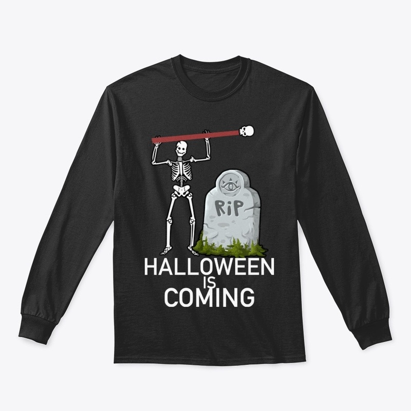 rip skeleton happy halloween day