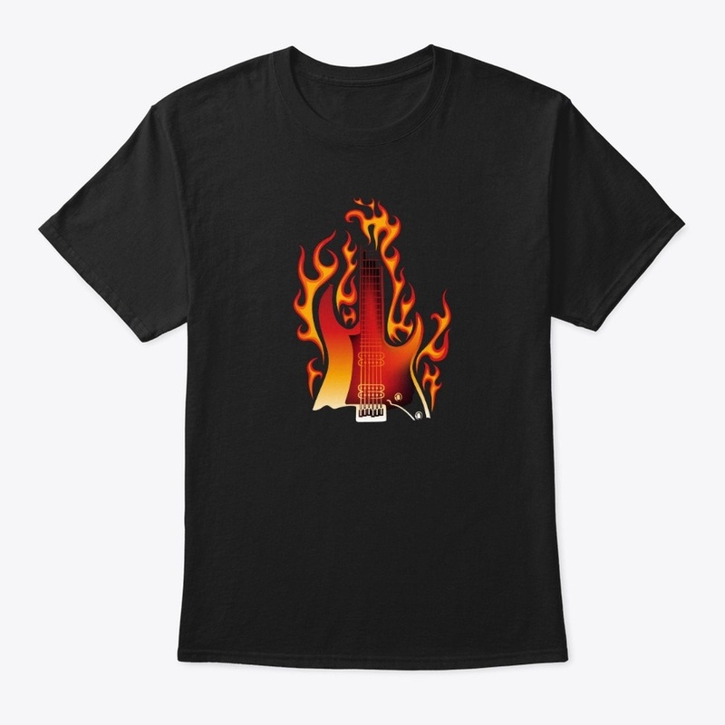 Guitar flames