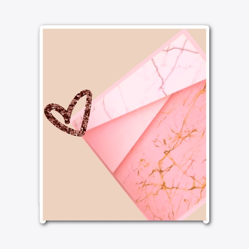 Marbling Rose gold