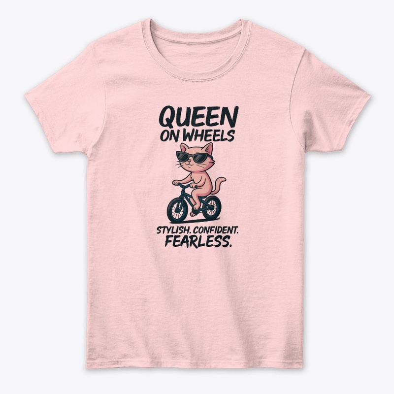 Confident Cat Rider Tee