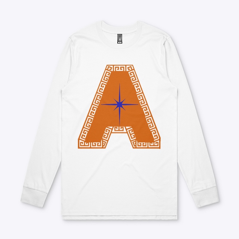 Blue Amblle Star A Long Sleeve Shirt