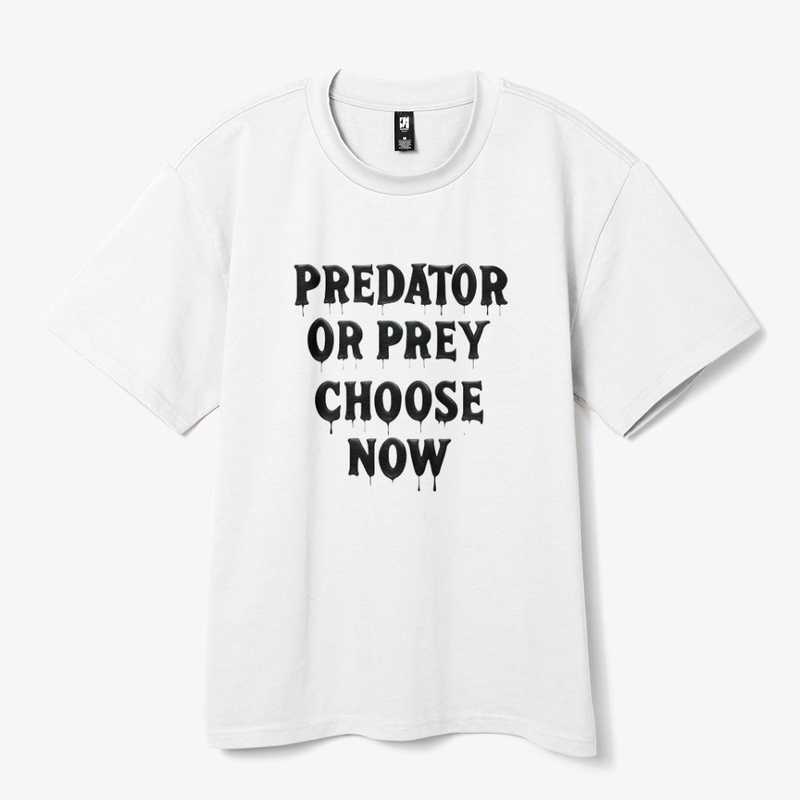 Predator or Prey Choose No - Heavy Tee - Heavy Tee