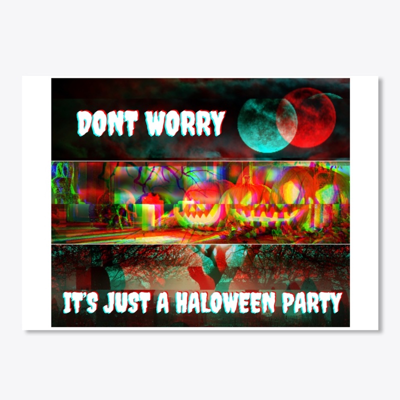Dont worry it's just a haloween party 