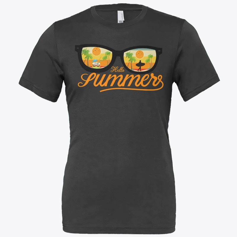Summer t-shirt design