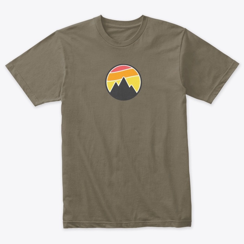 Sunset Mountain Graphic Shirts