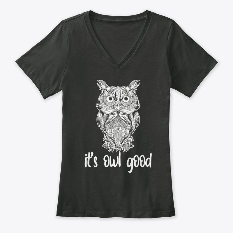 Funny Owl Lover Gift - It's Owl Good