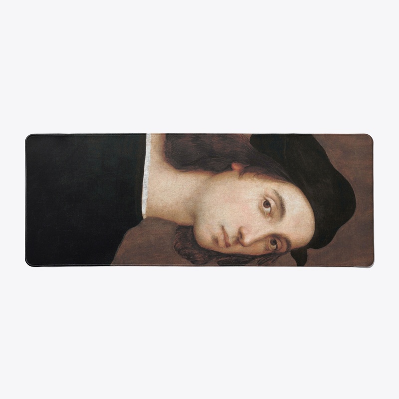 Raphael's Self-portrait (1506) Desk Mat