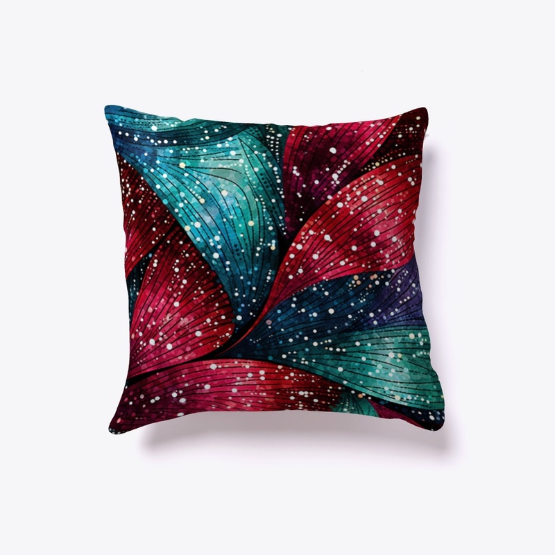 Weaving Dots Red, Green Blue, White